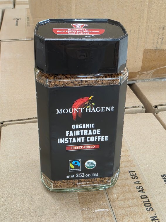 (216x) Mount Hagen Organic Insant Coffee