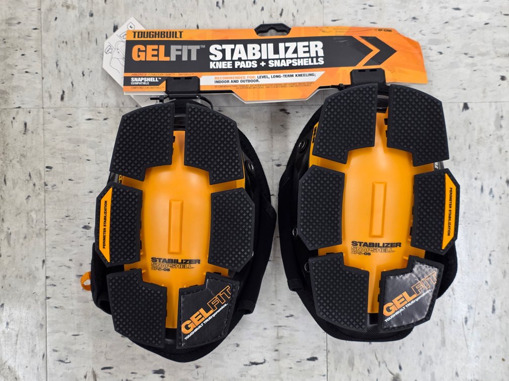 (42x) Toughbuilt GelFit Knee Pads & Snapshells