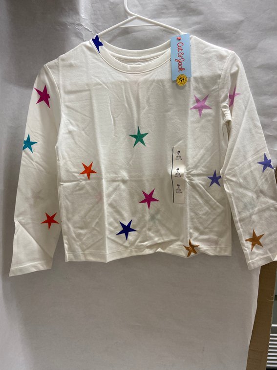 (60x Bid)Cat & Jack Long Sleeve-Medium(8)