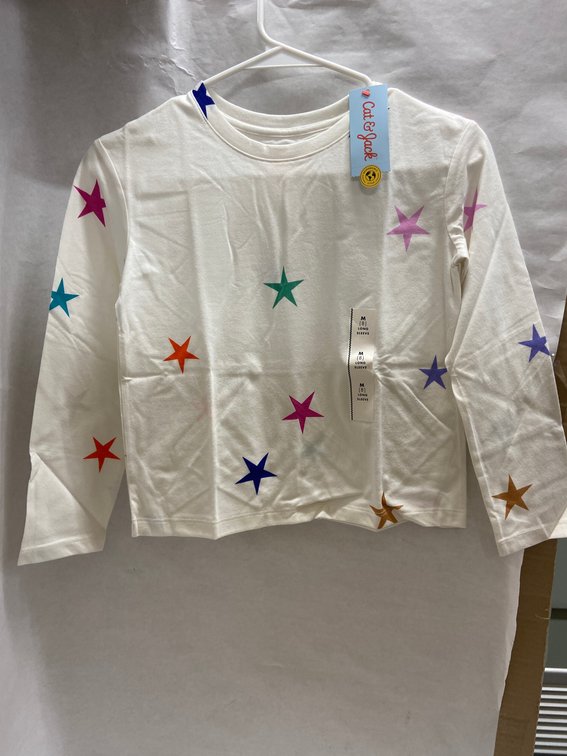 (48x Bid)Cat & Jack Long Sleeve-Medium(8)