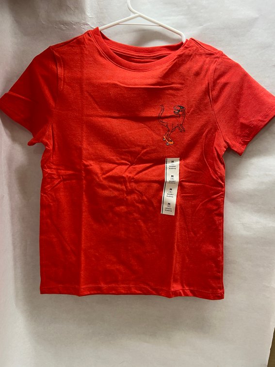 (48x Bid)Cat & Jack Tee-Medium(8)