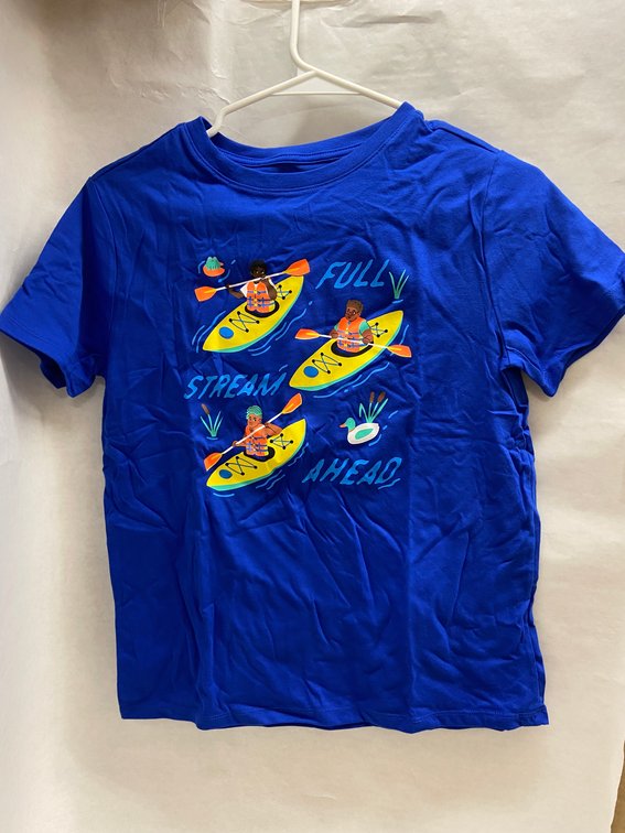 (24x Bid)Cat & Jack Tee-Large(10/12)