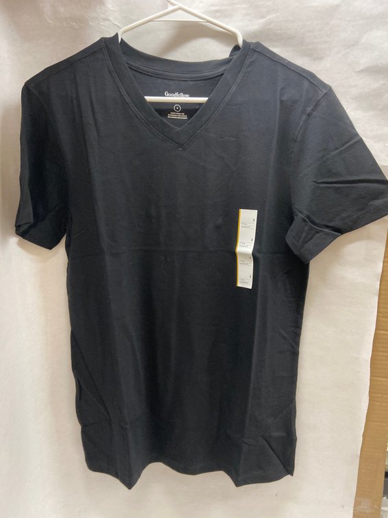 (72x Bid)Goodfellow V-Neck Tee-Small