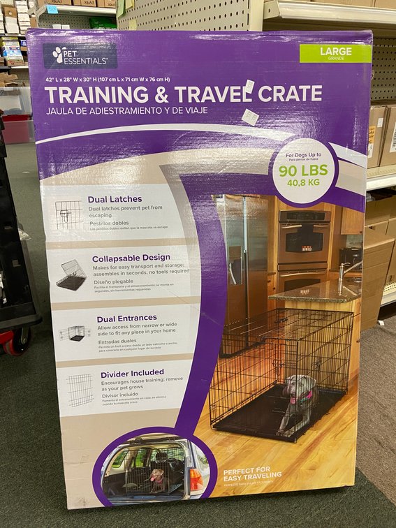 Pet Essentials Training & Travel Crate