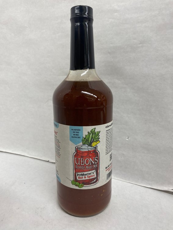 (6x Bid)Ubon's 36oz Hot & Spicy Bloody Mary Mix