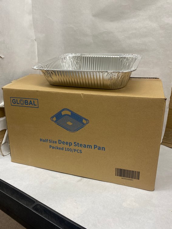 Global 100ct Deep Steam Pan