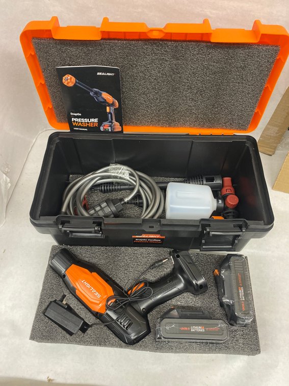 Sea Light Snap-Go Pressure Washer Kit