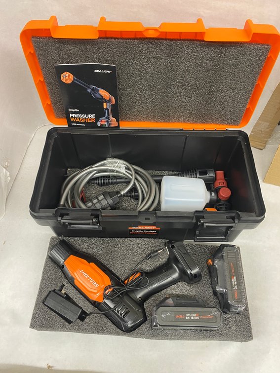 Sea Light Snap-Go Pressure Washer Kit