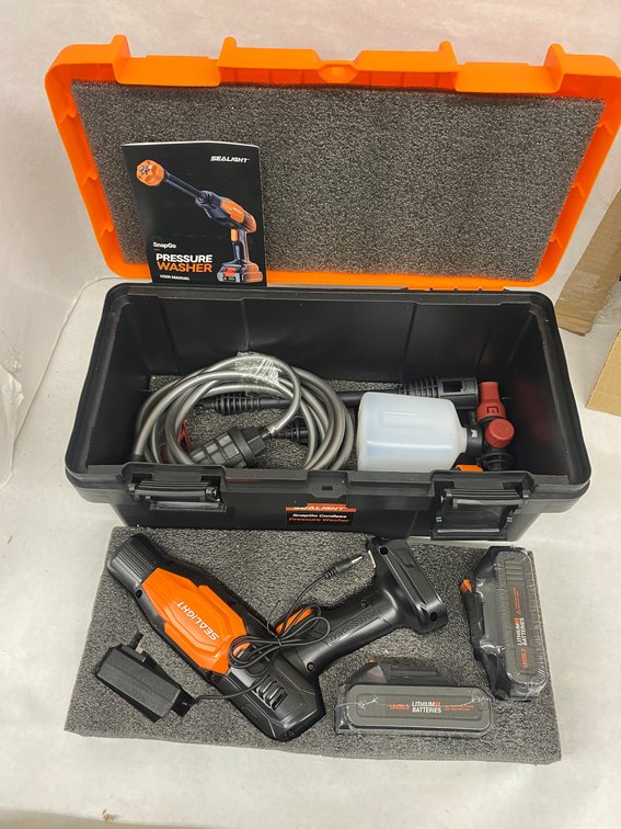 Sea Light Snap-Go Pressure Washer Kit