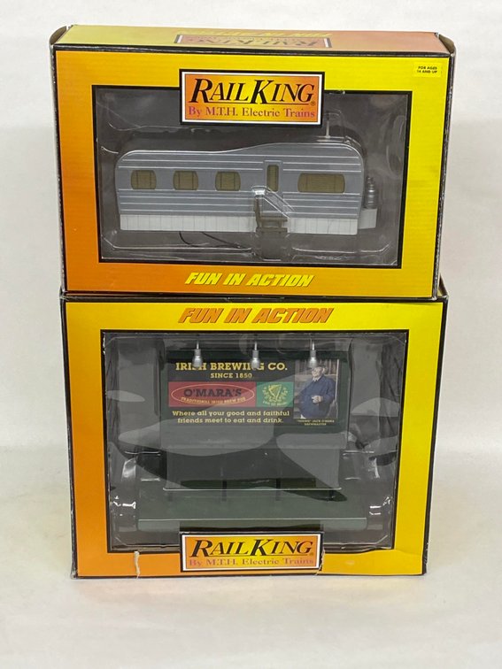 (2) MTH RK Layout Accessories, OB's, 30-90005
