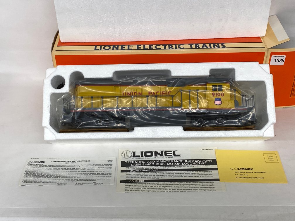O Lionel Mod Era UP Dash 8 Diesel, OB