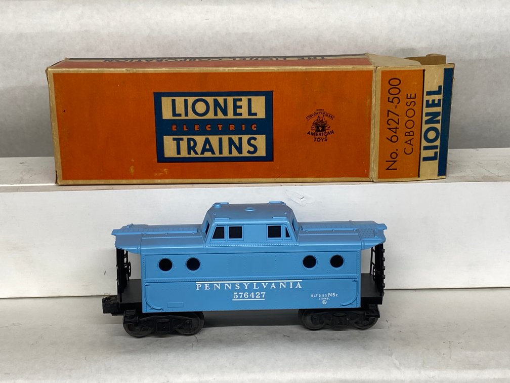 O Lionel Postwar Girls Set Caboose, OB, 6427-500