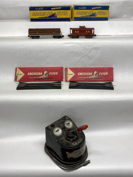 (5) Am Flyer Items, 4-Rough OB’s, See Photos