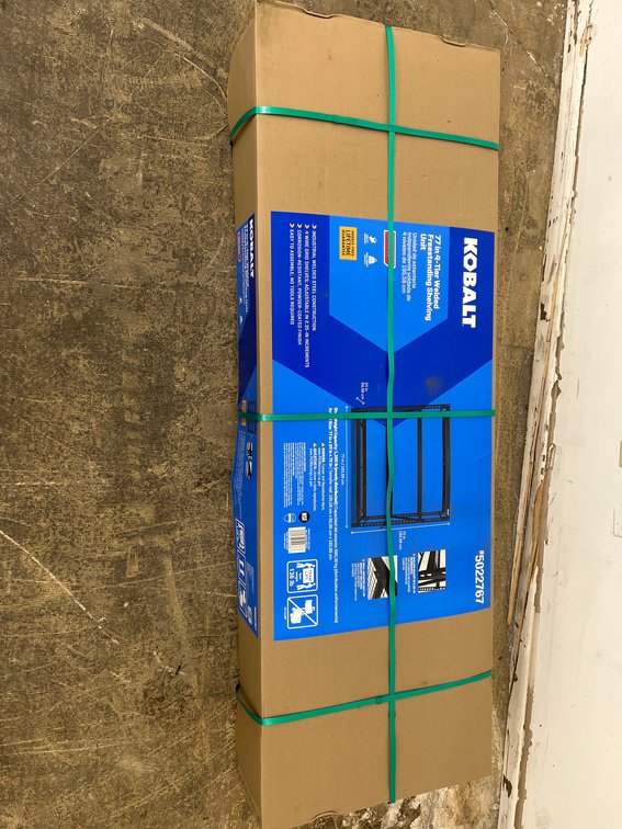 Kobalt 77" Shelving Unit