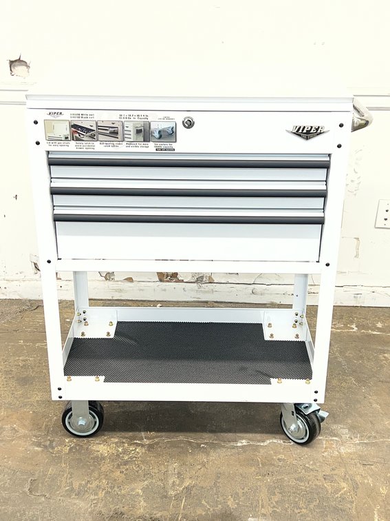 Viper 31" 3 Drawer Utility Cart