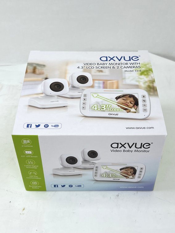 (140x Bid) Axvue E612 Video Baby Monitor