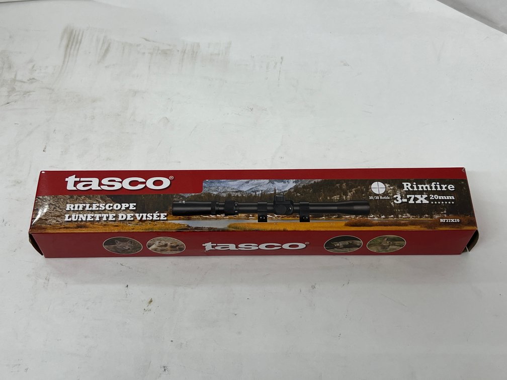 (61x Bid) Tasco 3-7x20MM Riflescope
