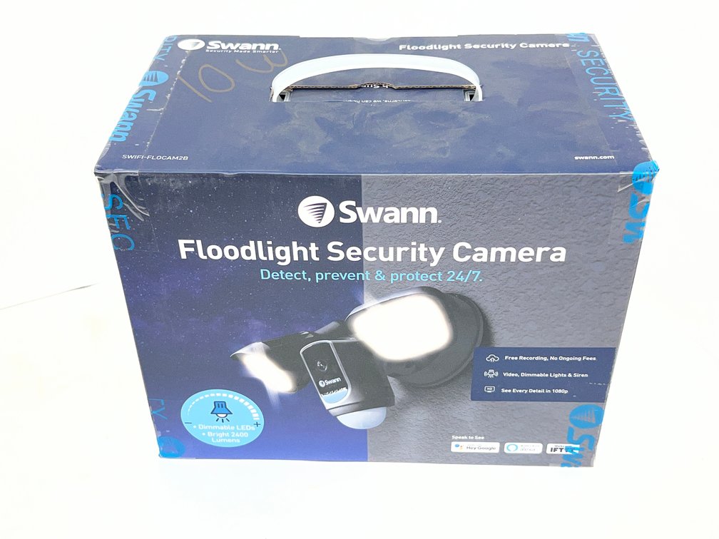 (10x Bid) Swann Floodlight Security Cameera