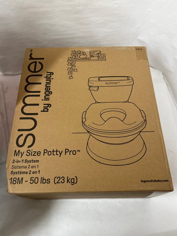 (45x Bid) Summer My Size Potty Pro 2-In-1 System