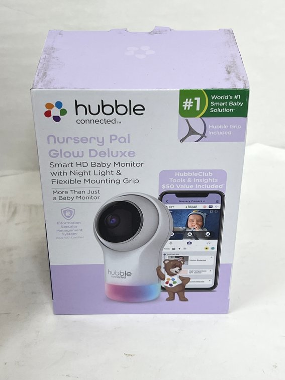 (24x Bid) Hubble Nursery Pal Glow Deluxe Baby Monitor