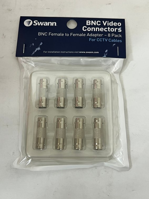 (299x Bid) Swann 8 Ct BNC Video Connectors