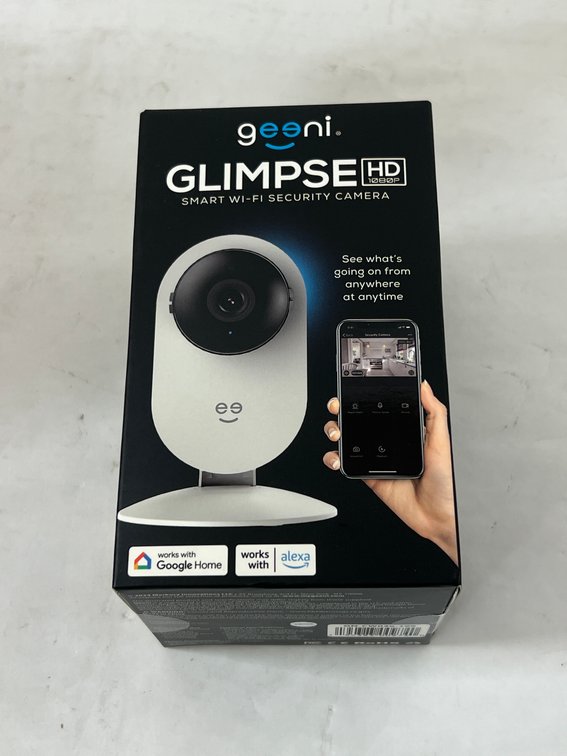 (44x Bid) Geeni Glimpse Smart Security Camera