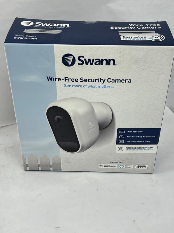 (25x Bid) Swann Wire-Free Security Camera