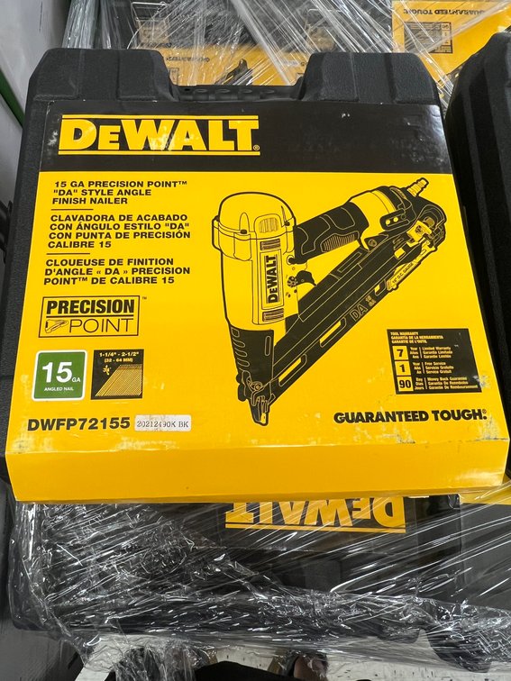 (81x Bid) DeWalt Precision Point Finish Nailer-Asst