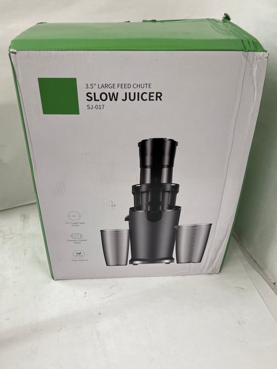 (36x Bid) 3.5" Slow Feed Chute Slow Juicer