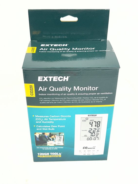 (60x Bid) Extech Air Quality Monitor