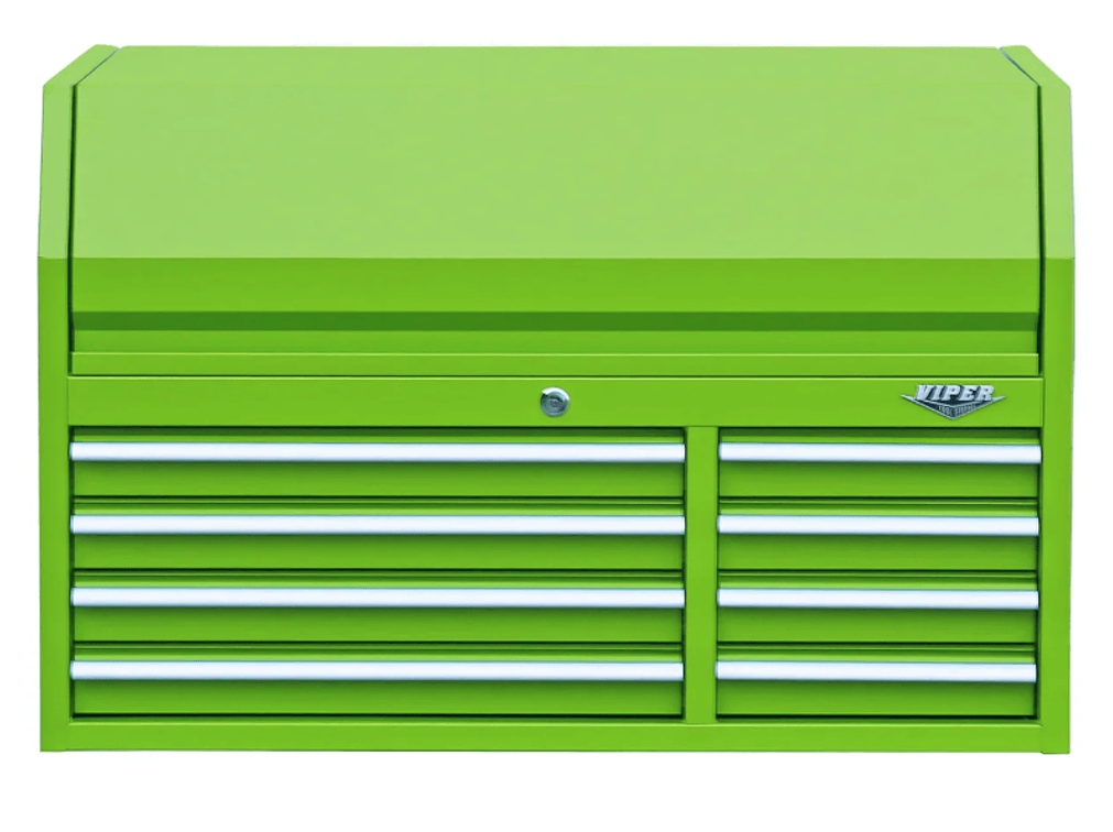 (4x Bid) Viper 41" 8 Drawer Top Chest-Asst Color