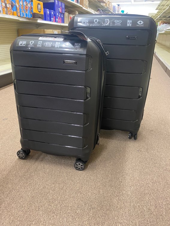 Travelers Choice 2pc Spinner Suitcase Set