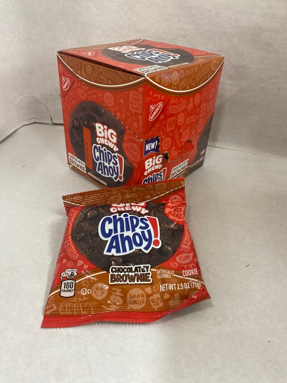 (4x Bid)Chips Ahoy 7ct 2.5oz Chocolatey Brownie Cookie
