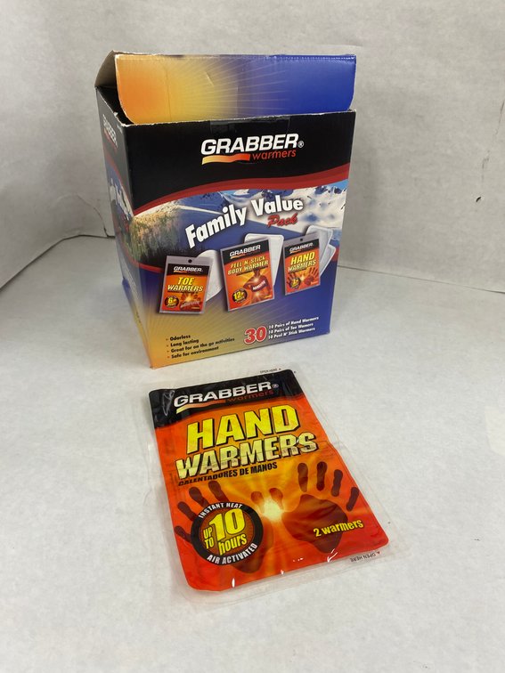 Grabber 30pk Hand/Body/ Toe Warmers