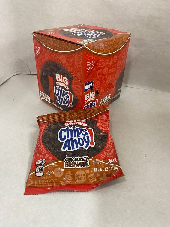 (4x Bid)Chips Ahoy 7ct 2.5oz Chocolatey Brownie Cookie