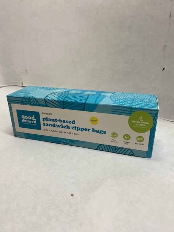 (20x Bid)Good Natured 40ct Sandwich Zipper Bag