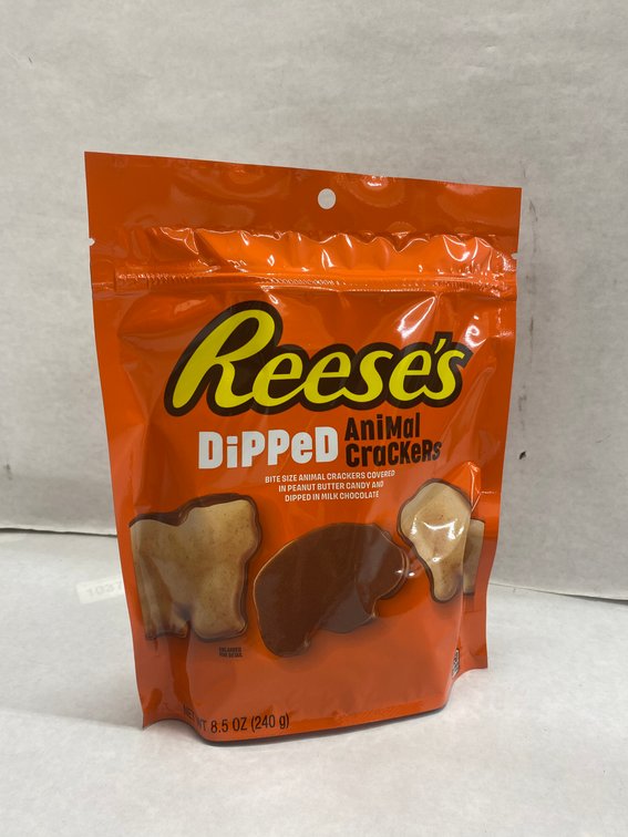 (12x Bid)Reese's 8.5oz Dipped Animal Crackers