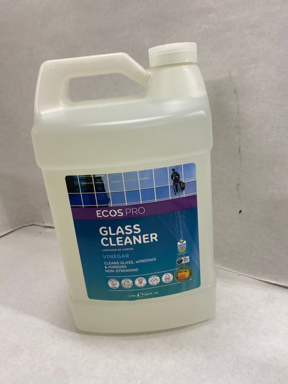 (4x Bid)Eco's Pro 128oz Vinegar Glass Cleaner