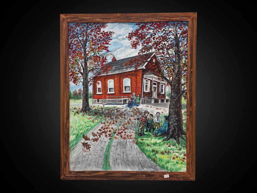 North Star One Room Schoolhouse by Dan Zook