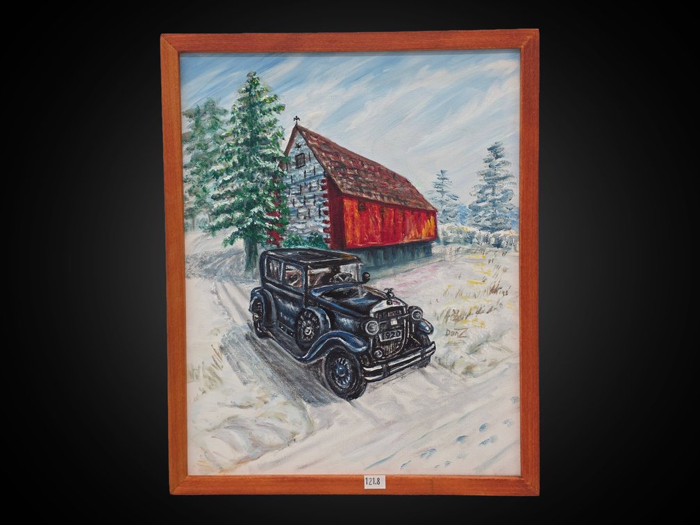 1790 Swiss Barn by Dan Zook