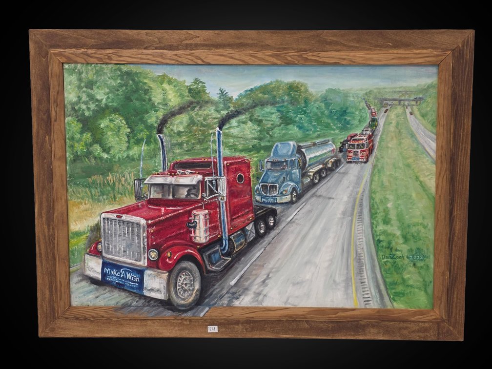 Make a Wish Truck Convoy 2025 by Dan Zook, 2025