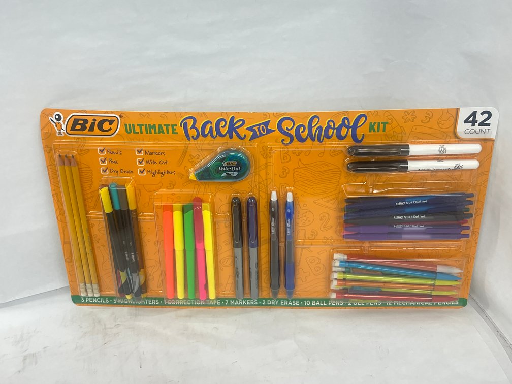 (60x Bid) Assorted Back to School Essentials Kit