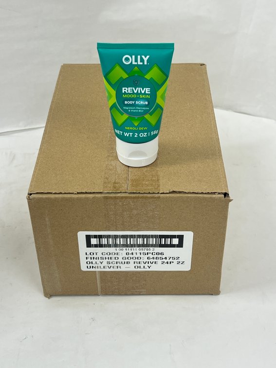 (50x Bid) Case Of 24 Olly 2 Oz Revive Body Scrub