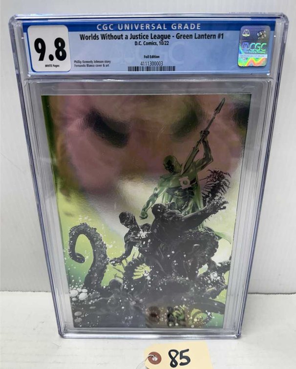 Graded DC Worlds Without Justice League America #1