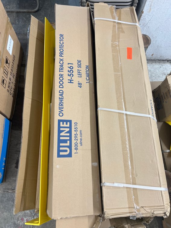 New 48" Overhead Door Track Protectors