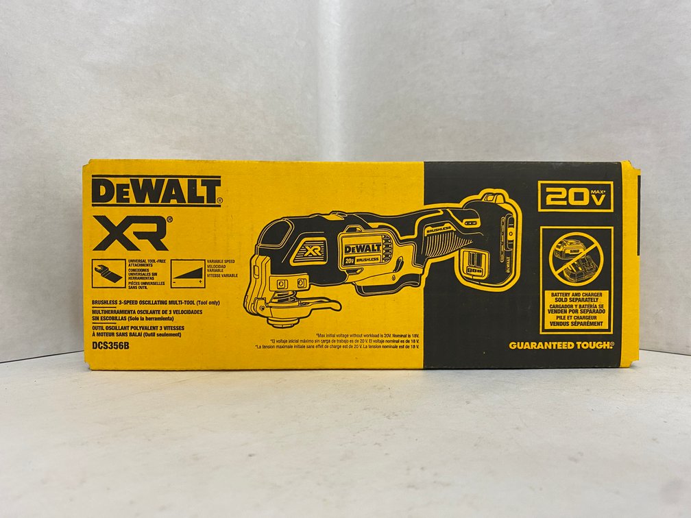 DeWalt 20V BL 3-Speed Oscillating Multi-Tool-Tool Only