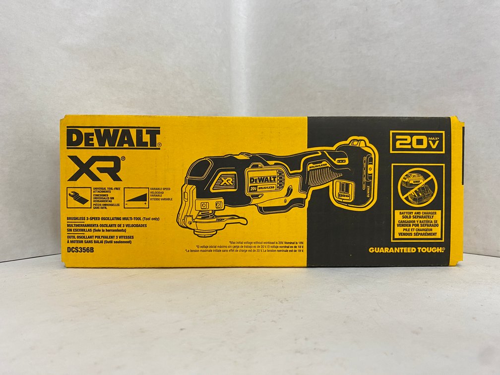 DeWalt 20V BL 3-Speed Oscillating Multi-Tool-Tool Only