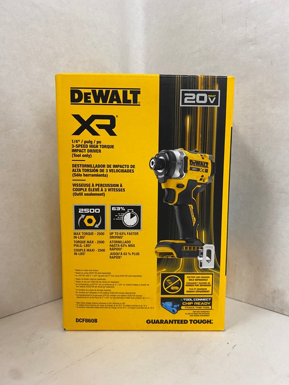DeWalt 20V 1/4" High Torque Impact Driver-Tool Only