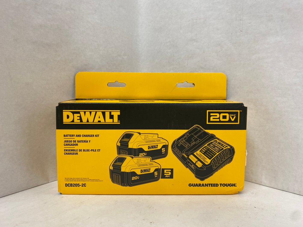 DeWalt 20V 5Ah Battery & Charger Kit