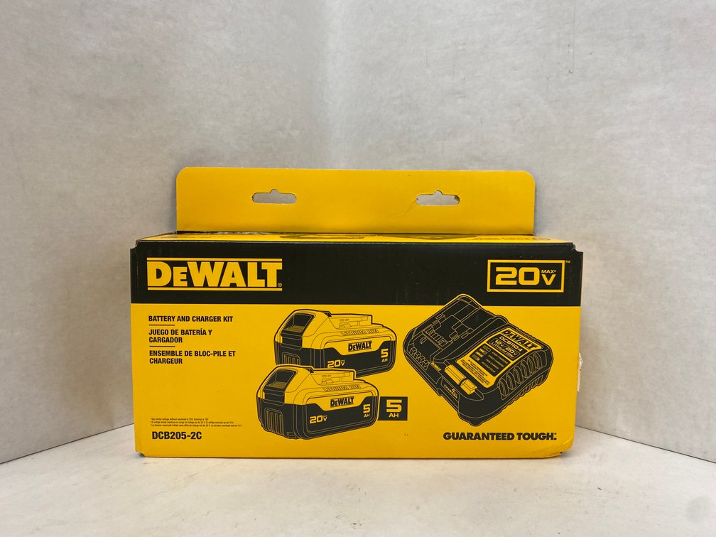 DeWalt 20V 5Ah Battery & Charger Kit
